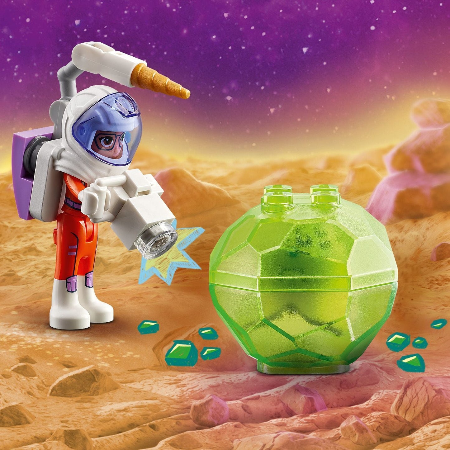 LEGO® Friends™ Mars Space Base and Rocket