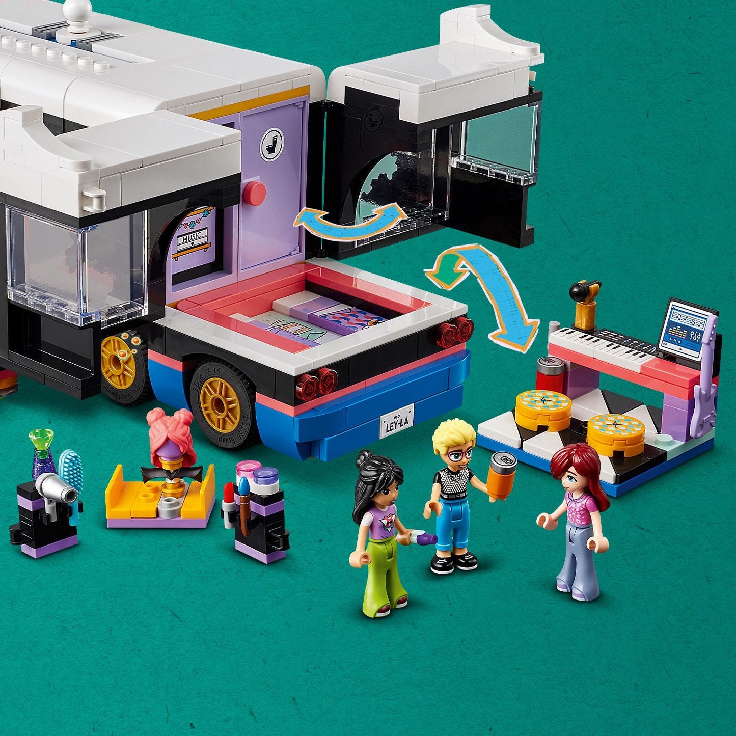 LEGO® Friends™ Pop Star Music Tour Bus