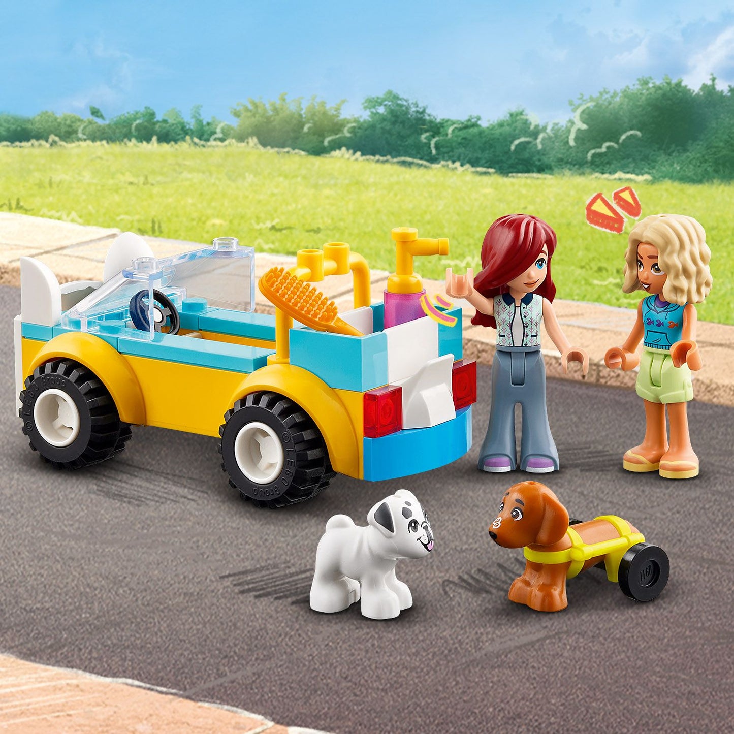 LEGO® Friends Dog-Grooming Car