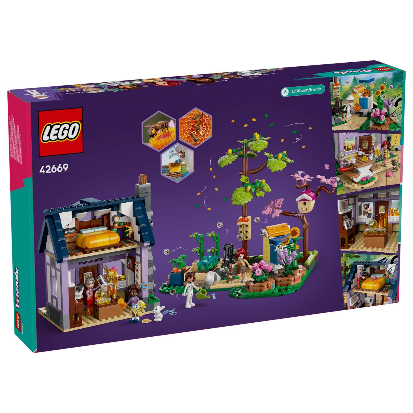 LEGO® Friends™ Beekeepers' House and Flower Garden