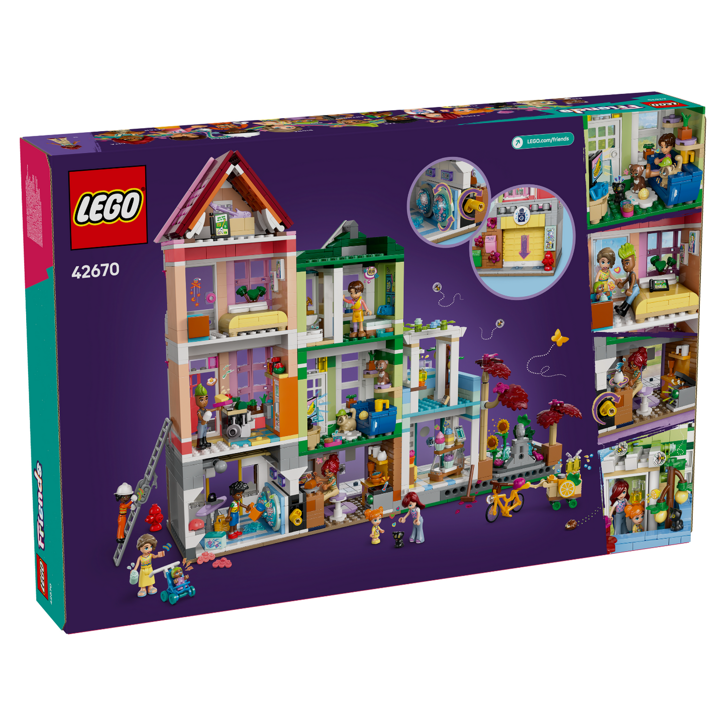 LEGO® Friends™ Heartlake City Apartments and Stores