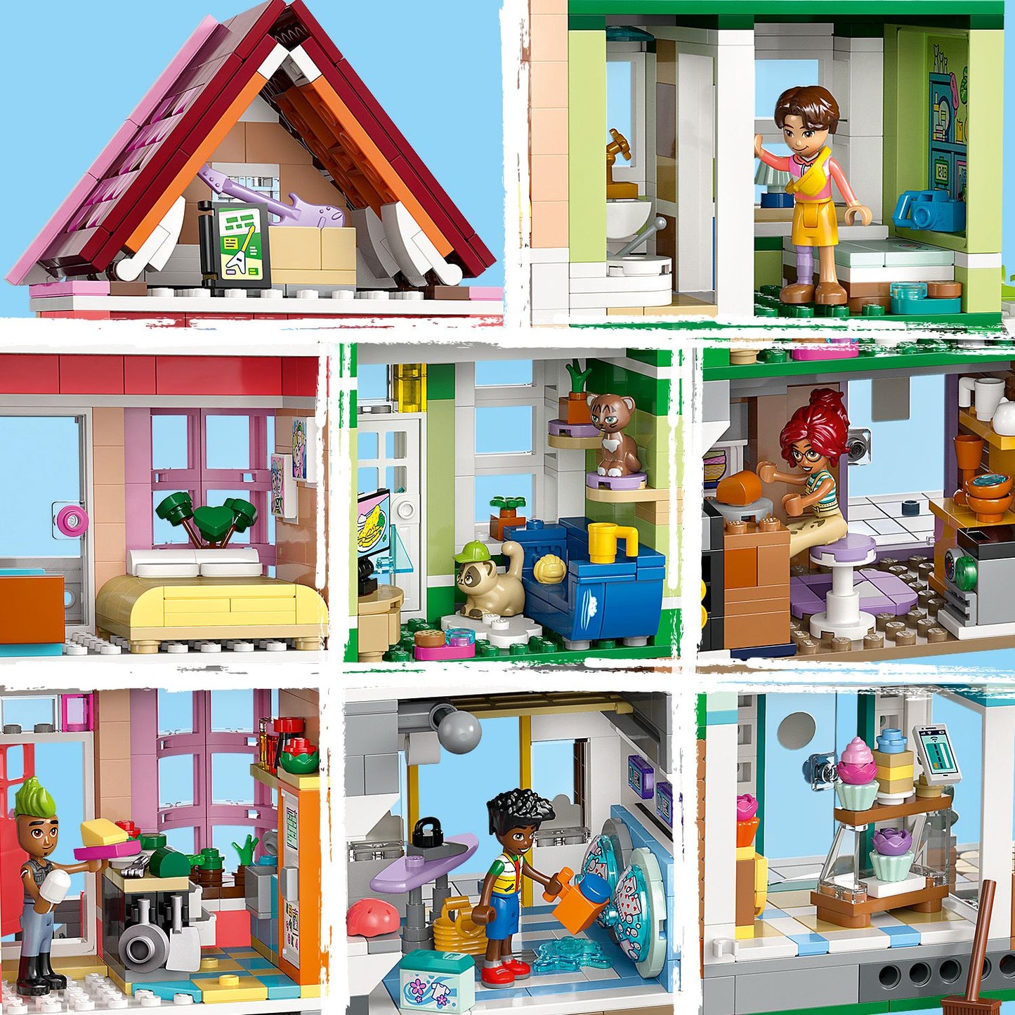 LEGO® Friends™ Heartlake City Apartments and Stores