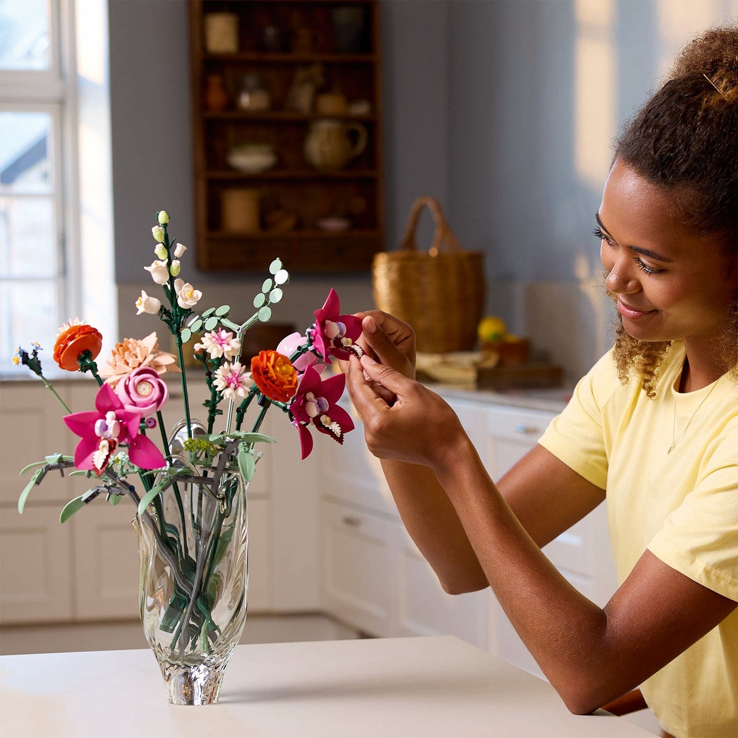 LEGO® Botanicals Pretty Pink Flower Bouquet