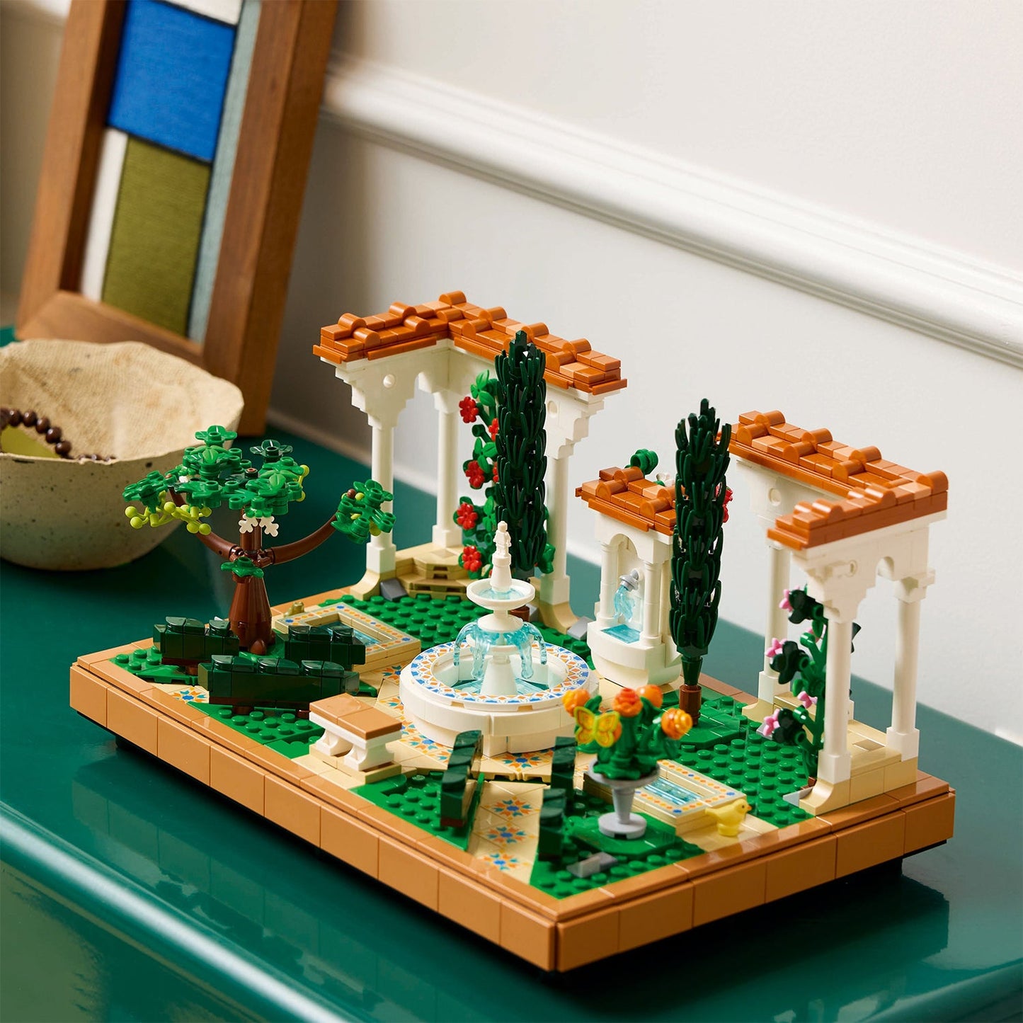 LEGO® ICONS™ Fountain Garden