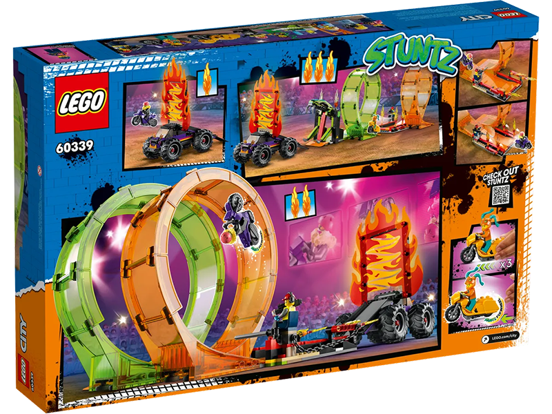 LEGO® 60339 City Double Loop Stunt Arena