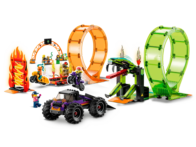 LEGO® 60339 City Double Loop Stunt Arena