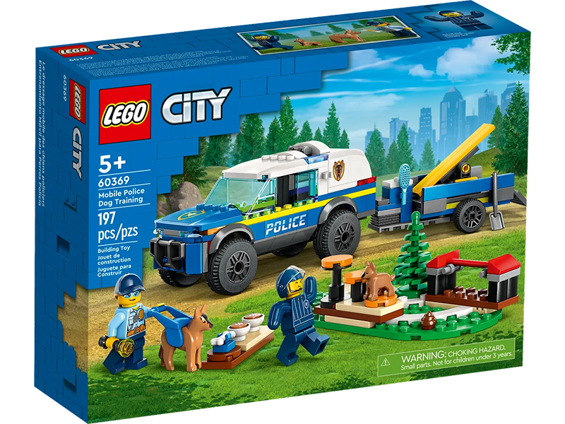 LEGO® 60369 City Mobile Police Dog Training