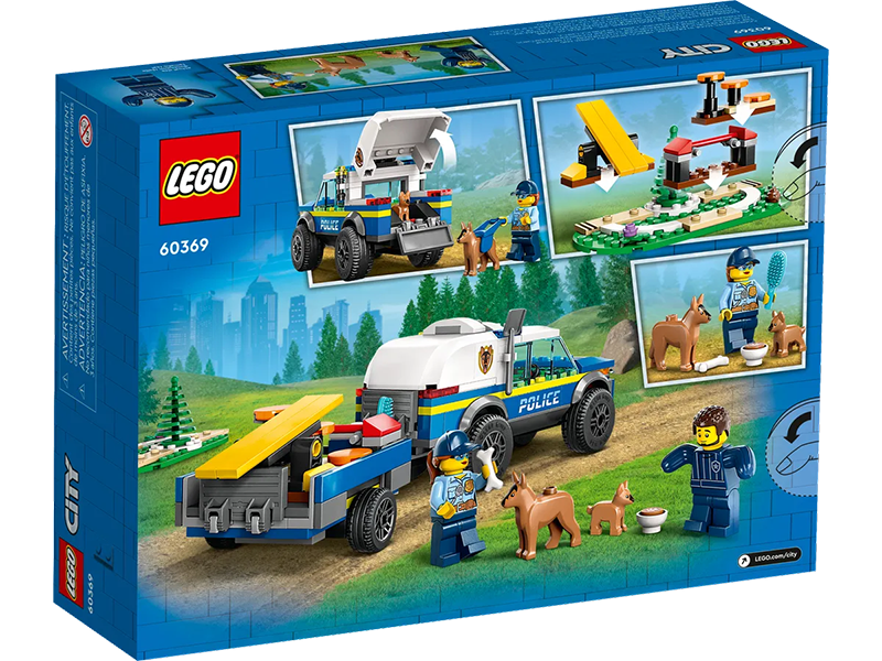 LEGO® 60369 City Mobile Police Dog Training