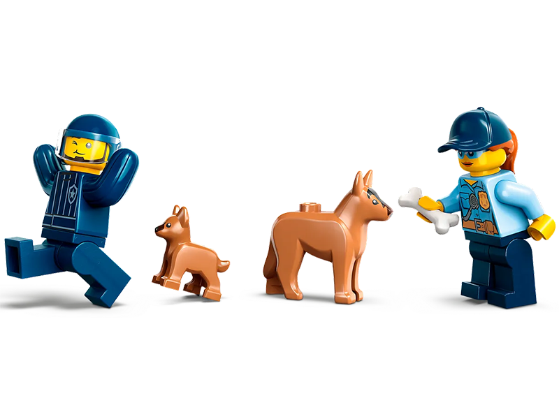 LEGO® 60369 City Mobile Police Dog Training