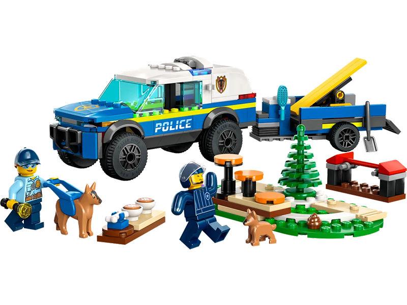 LEGO® 60369 City Mobile Police Dog Training