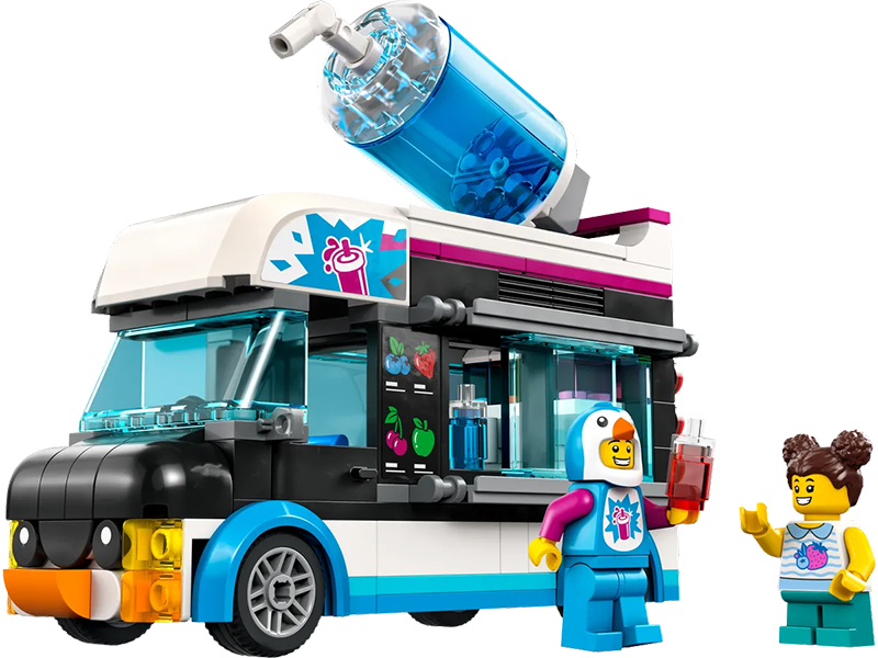 LEGO® 60384 City Penguin Slushy Van