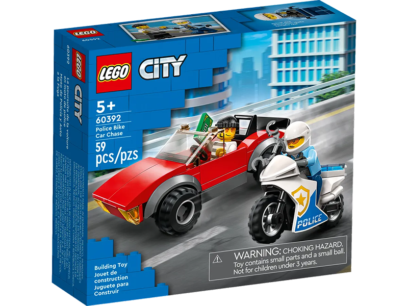 LEGO® 60392 City Police Bike Car Chase