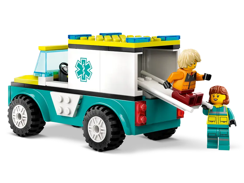 LEGO®  60403 City Emergency Ambulance and Snowboarder