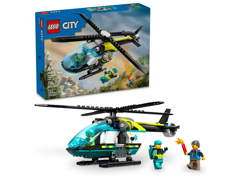 LEGO®  60405 City Emergency Rescue Helicopter