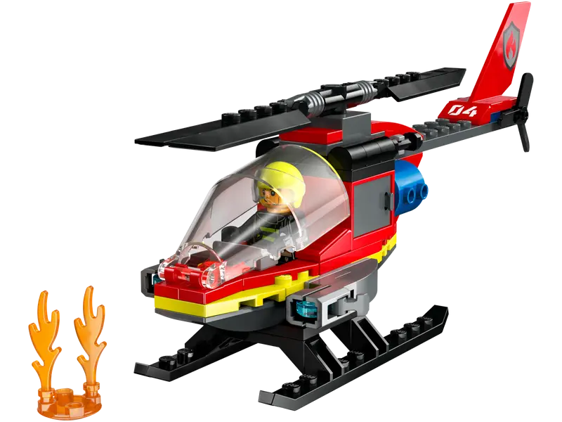 LEGO®  60411 City Fire Rescue Helicopter