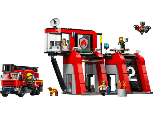 LEGO®  60414 City Fire Station with Fire Truck