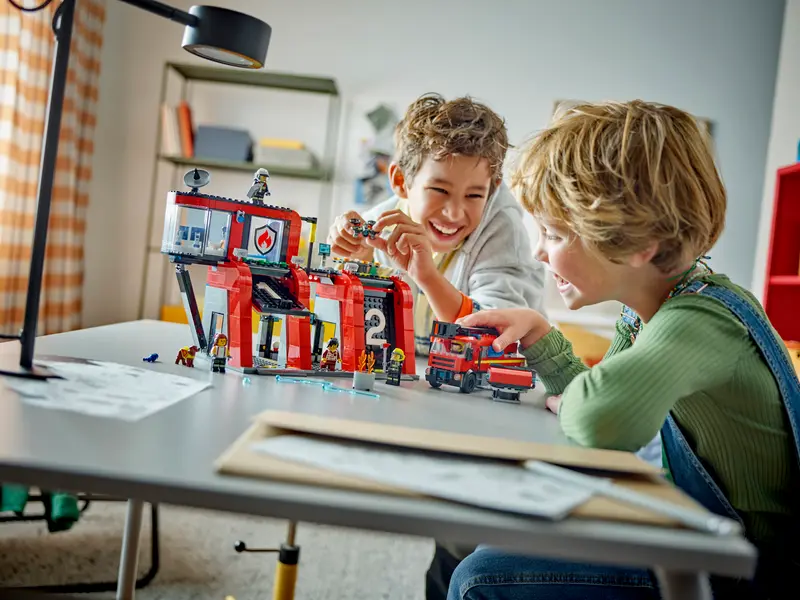 LEGO®  60414 City Fire Station with Fire Truck