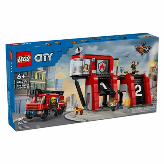 LEGO®  60414 City Fire Station with Fire Truck