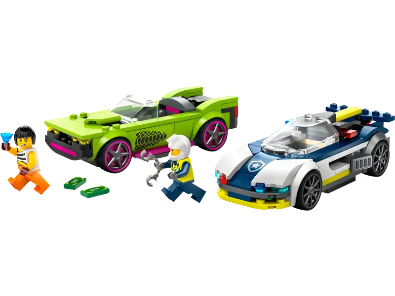 LEGO® 60415 City Police Car and Muscle Car Chase