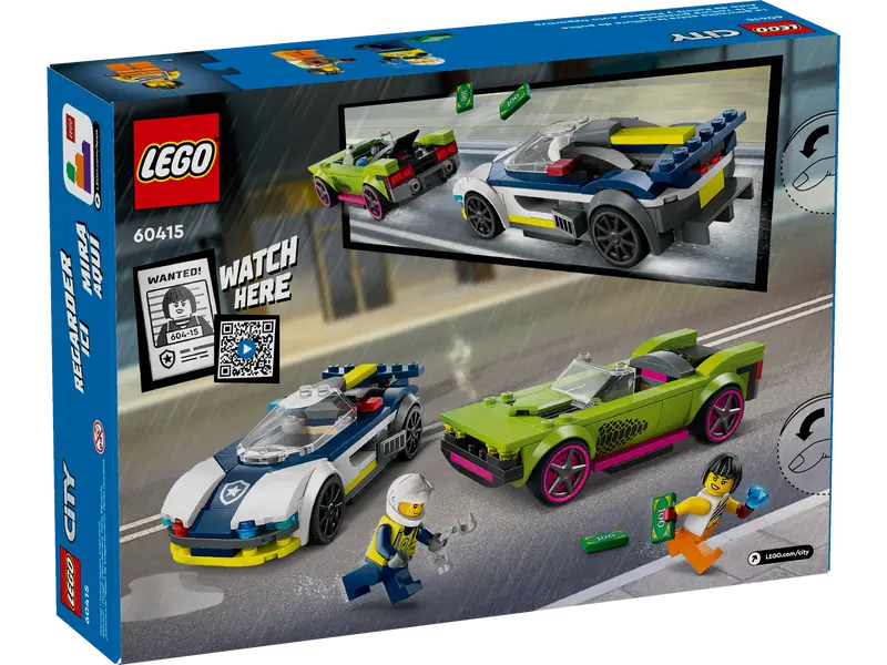 LEGO® 60415 City Police Car and Muscle Car Chase