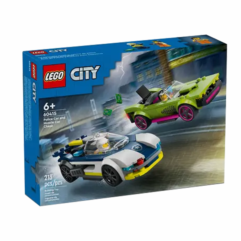 LEGO® 60415 City Police Car and Muscle Car Chase