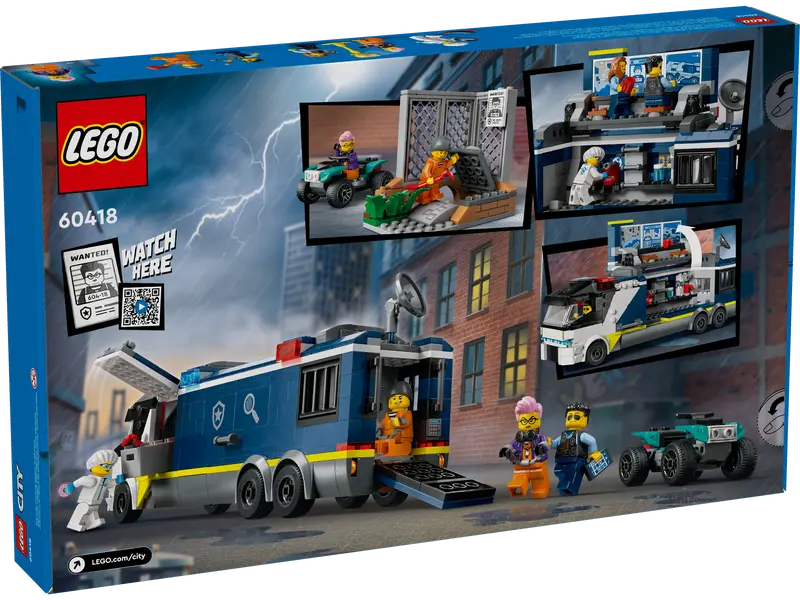 LEGO® 60418 City Police Mobile Crime Lab Truck