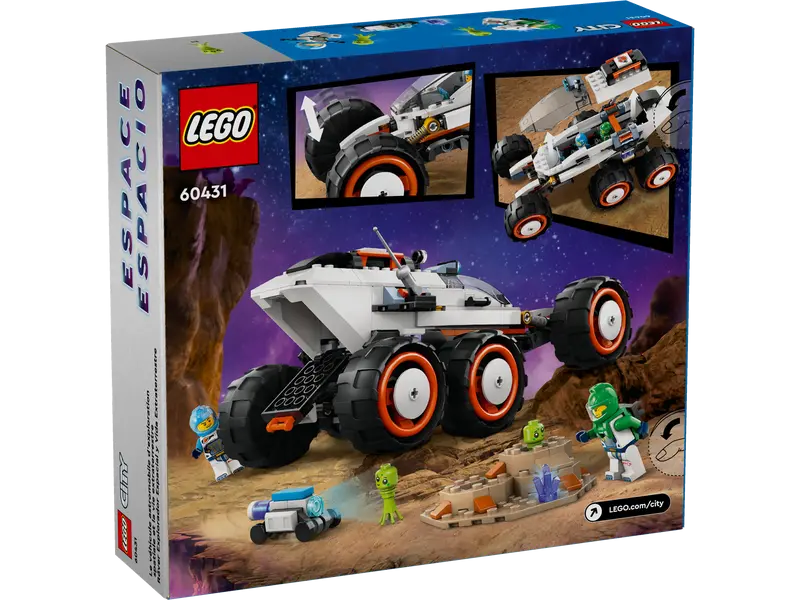 LEGO® 60431 City Space Explorer Rover and Alien Life