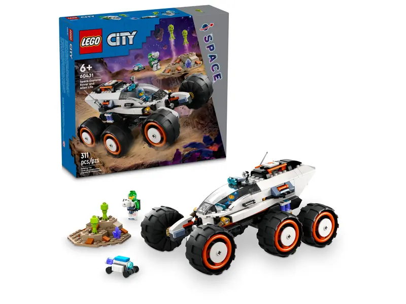 LEGO® 60431 City Space Explorer Rover and Alien Life