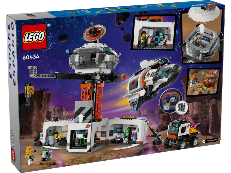 LEGO® 60434 City Space Base and Rocket Launchpad