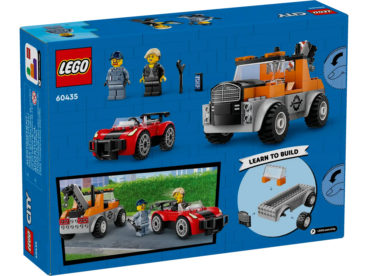 LEGO® 60435 City Tow Truck and Sports Car Repair