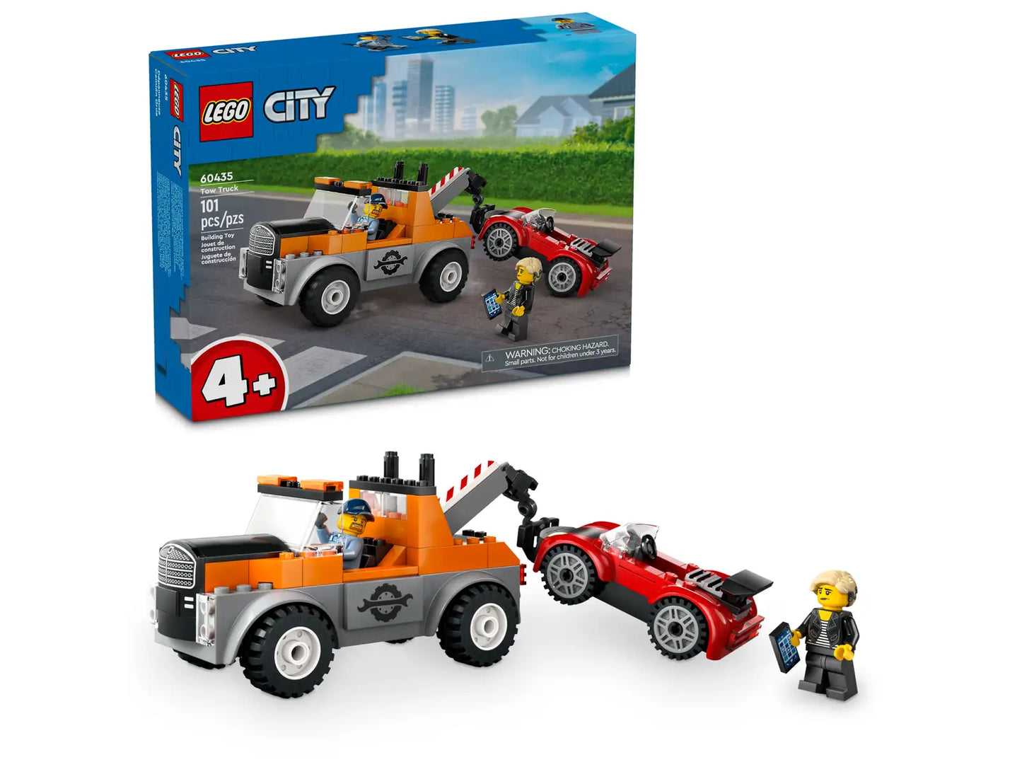 LEGO® 60435 City Tow Truck and Sports Car Repair