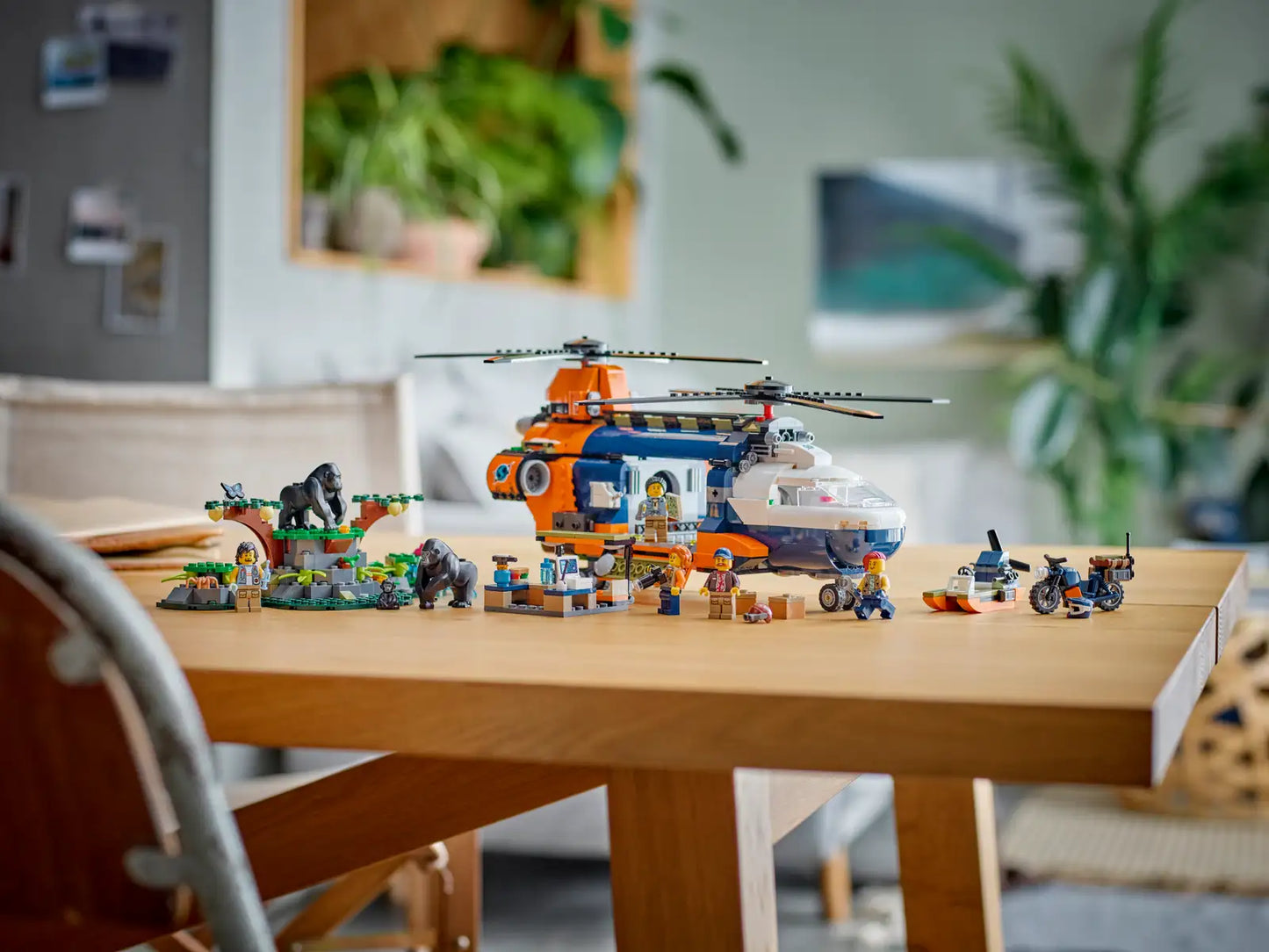 LEGO® 60437 City Jungle Explorer Helicopter at Base Camp