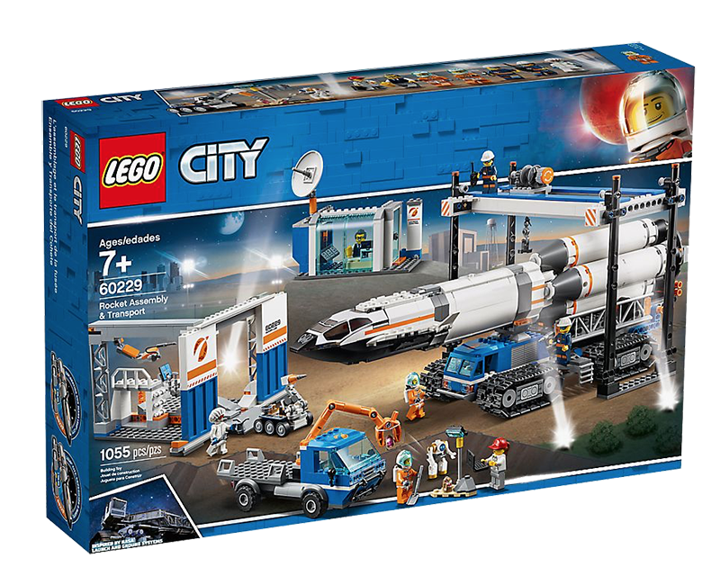 LEGO® 60229 City Rocket Assembly & Transport