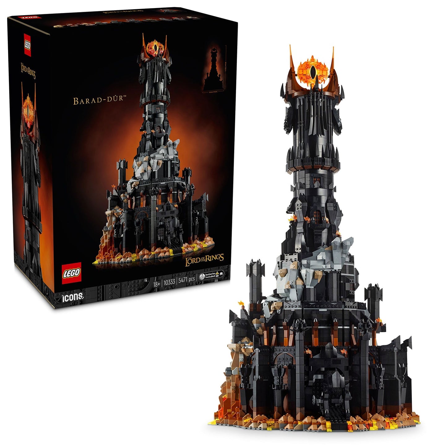 LEGO® ICONS™ The Lord of the Rings: Barad-dûr™ 10333