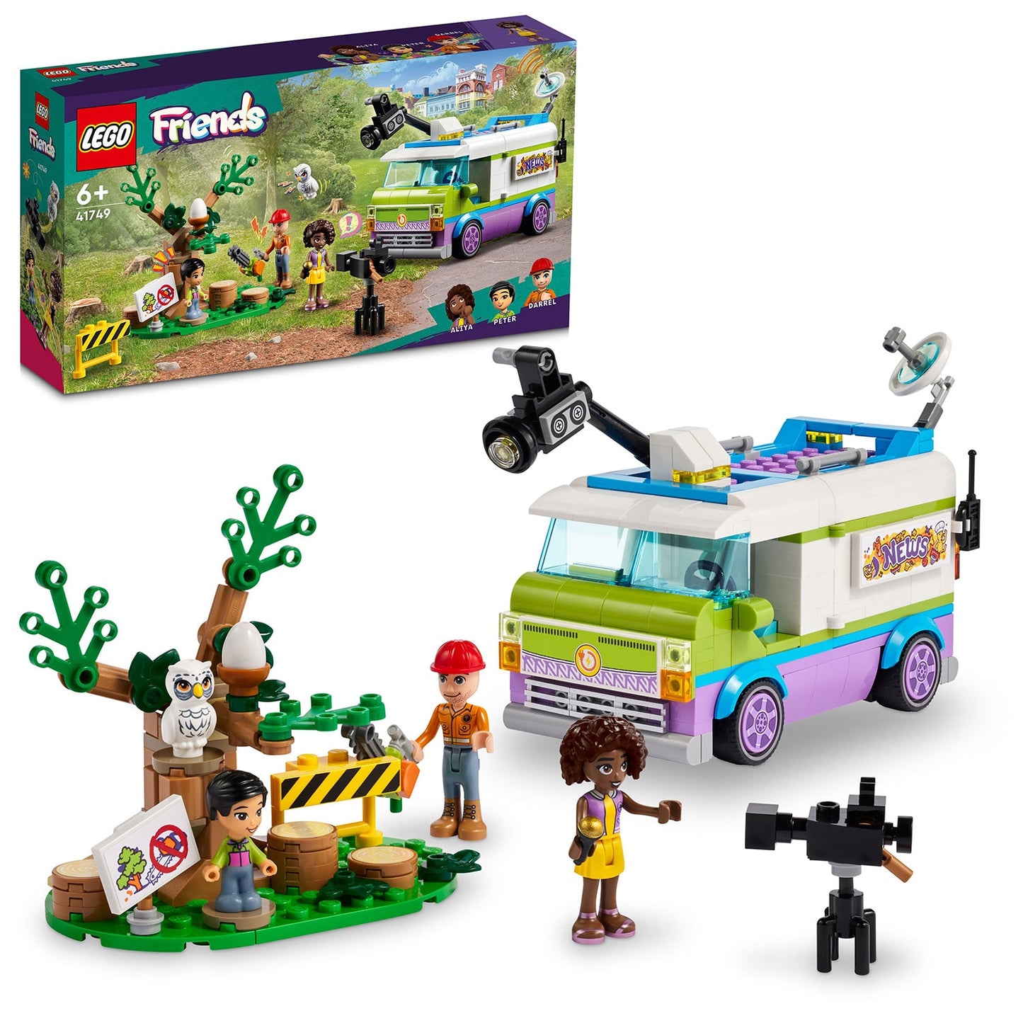 LEGO® Friends™ Newsroom Van