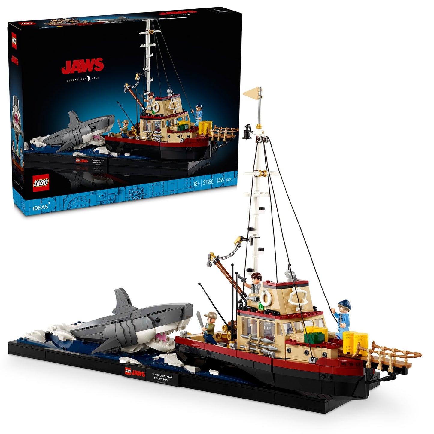 LEGO® Ideas Jaws 21350