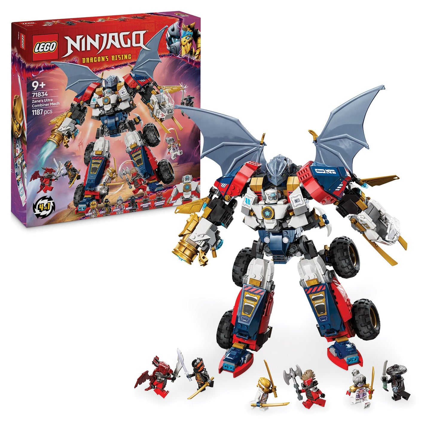 LEGO® NINJAGO® Zane’s Ultra Combiner Mech