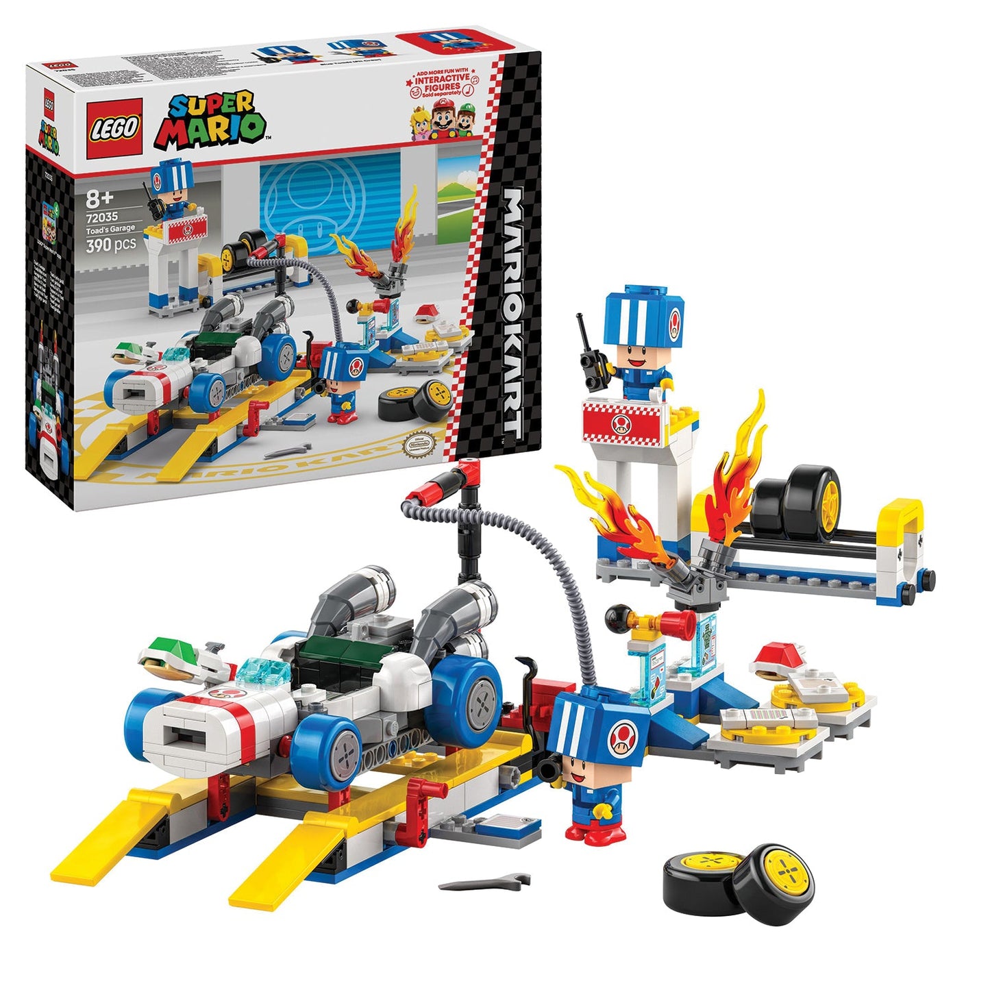 LEGO® Super Mario™: Mario Kart™ – Toad’s Garage