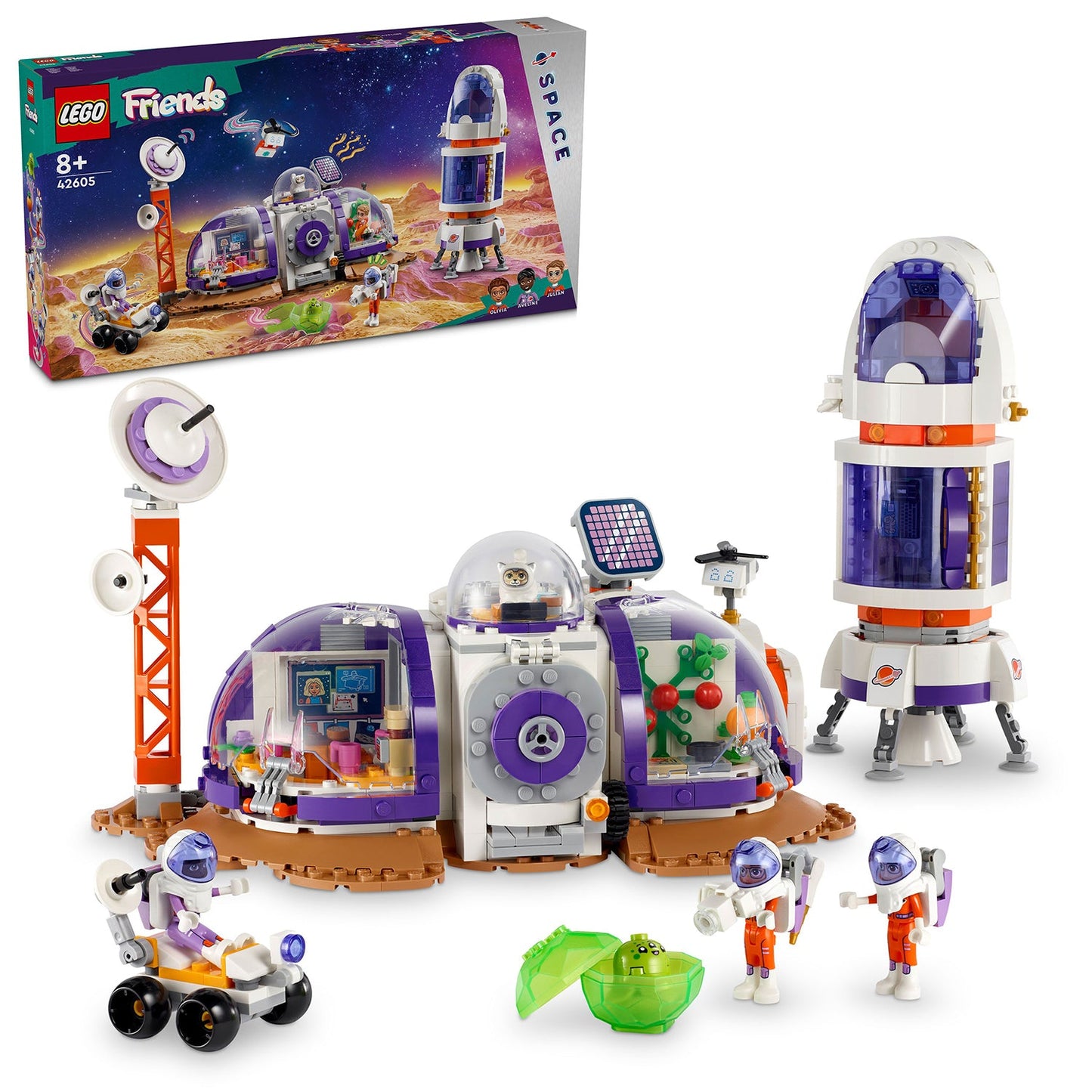 LEGO® Friends™ Mars Space Base and Rocket