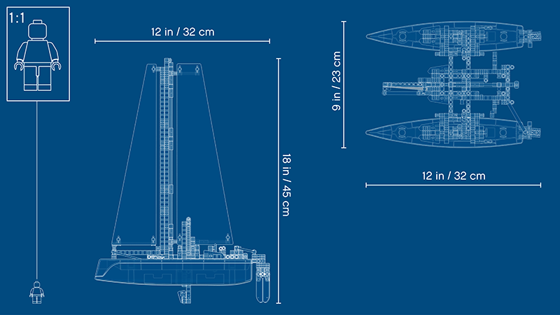 LEGO® 42105 Technic™ Catamaran