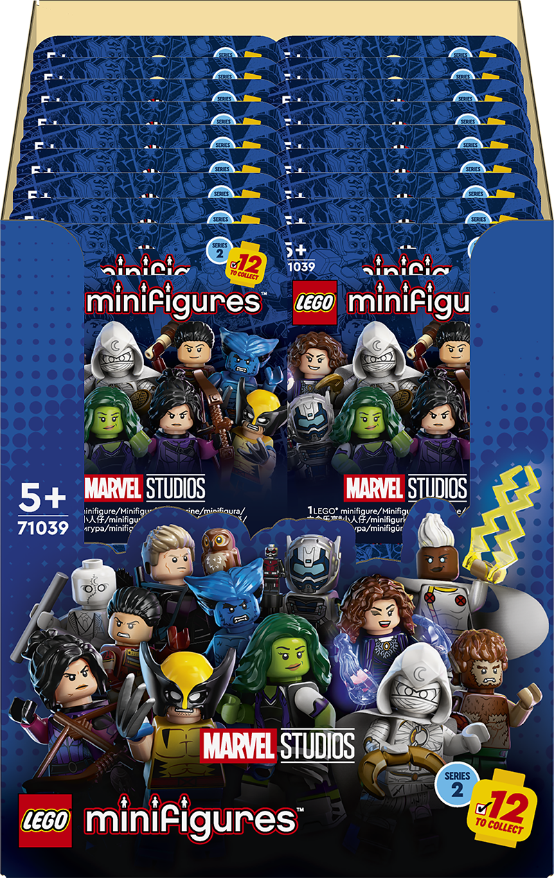 LEGO® 71039 Minifigures Marvel Series 2 Full Box