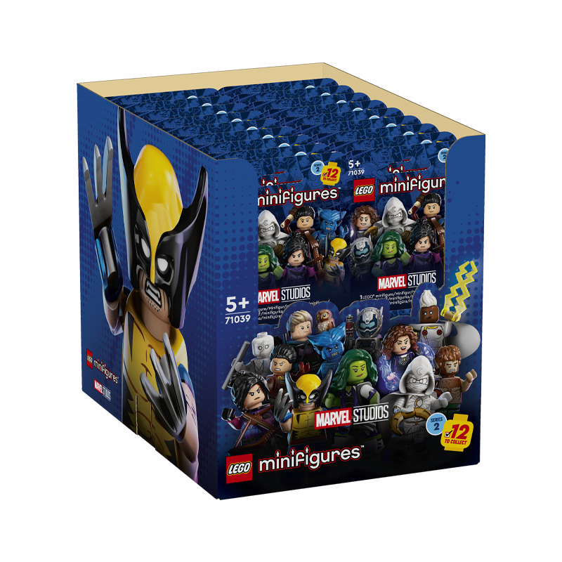 LEGO® 71039 Minifigures Marvel Series 2 Full Box