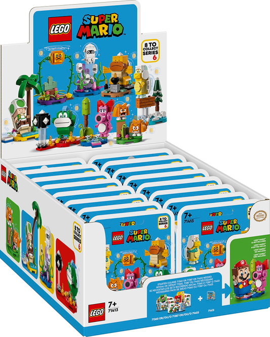 LEGO® 71413 Super Mario™ Character Packs – Series 6 (Full Box)