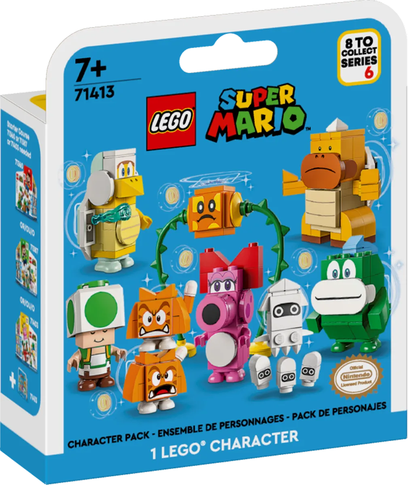 LEGO® 71413 Super Mario™ Character Packs – Series 6 (Full Box)