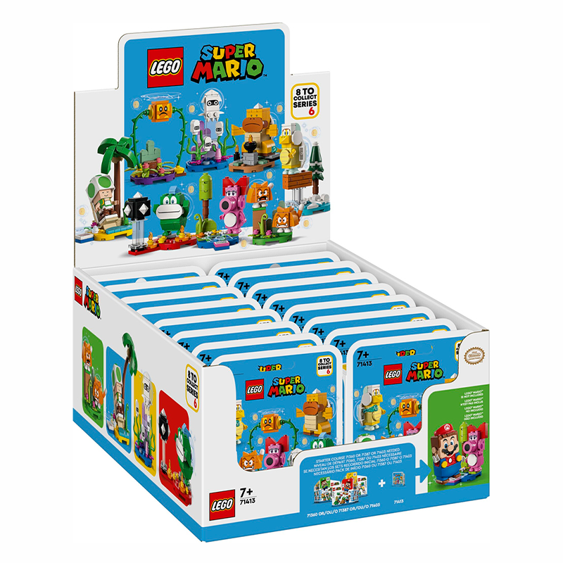 LEGO® 71413 Super Mario™ Character Packs – Series 6 (Full Box)