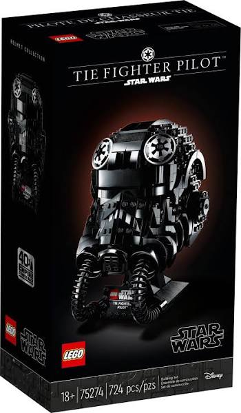 LEGO® 75274 Star Wars™ TIE Fighter Pilot™ Helmet