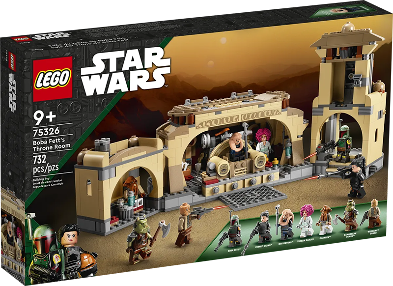 LEGO® 75326 Star Wars™ Boba Fett's Throne Room