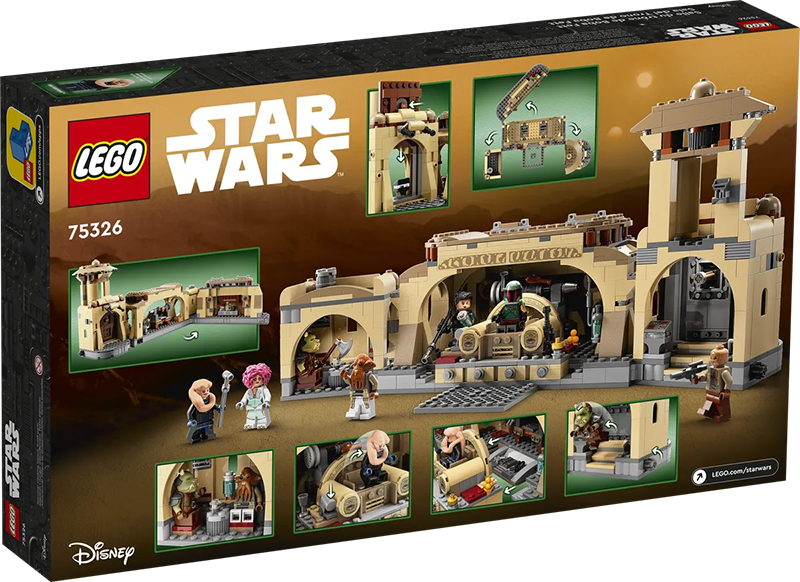 LEGO® 75326 Star Wars™ Boba Fett's Throne Room