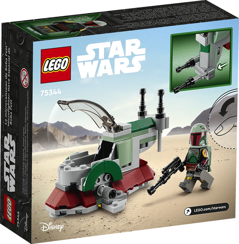 LEGO® 75344 Star Wars™ Boba Fett's Starship™ Microfighter