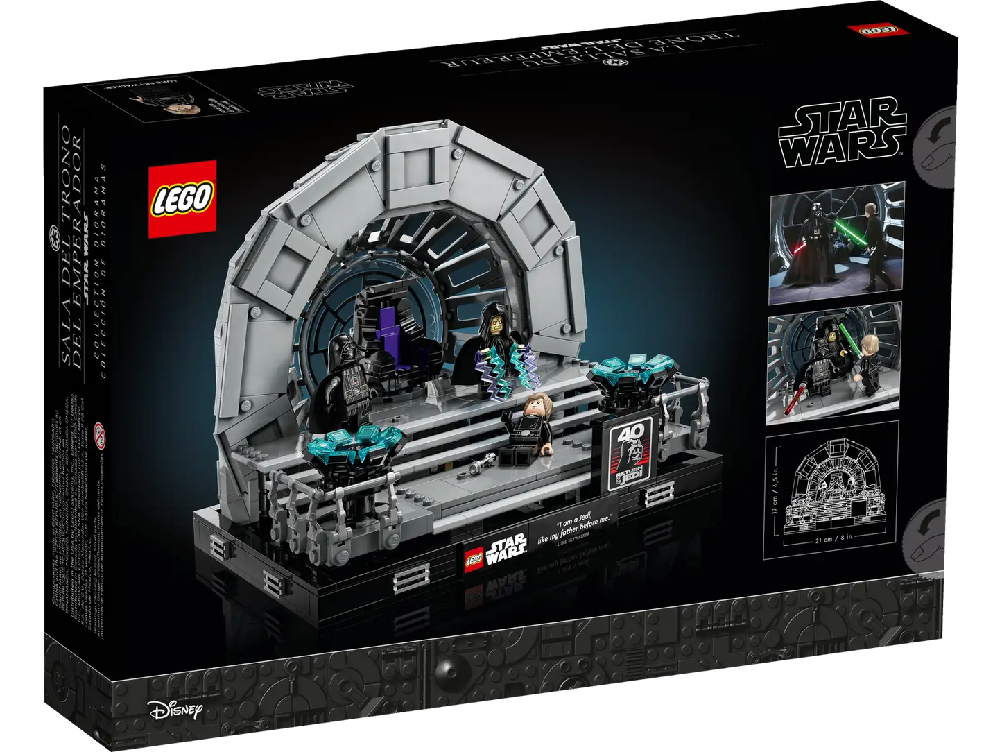 LEGO® 75352 Star Wars™ Emperor's Throne Room™ Diorama